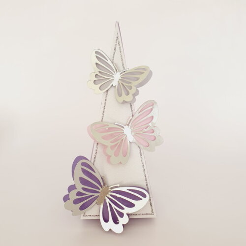 Kit 60 Lembrancinhas Borboleta Lilas