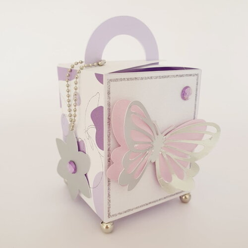 Kit 60 Lembrancinhas Borboleta Lilas