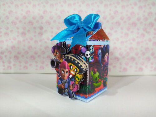 Kit 60 Lembrancinhas Brawl Star