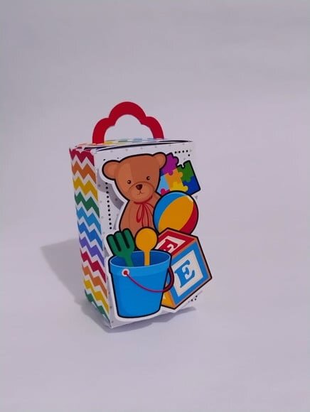 Kit 60 Lembrancinhas Brinquedos