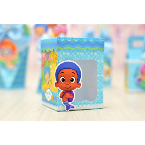 Kit 60 Lembrancinhas Bubble Menino