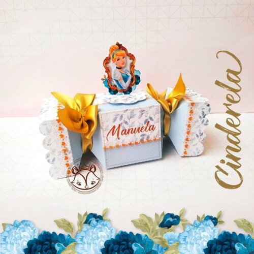 Kit 60 Lembrancinhas Cinderela