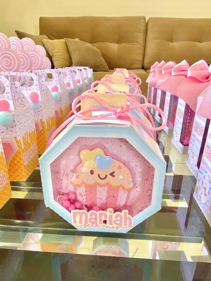 Kit 60 Lembrancinhas Confeitaria de Luxo