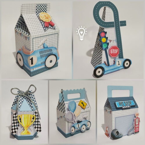 Kit 60 Lembrancinhas Corrida