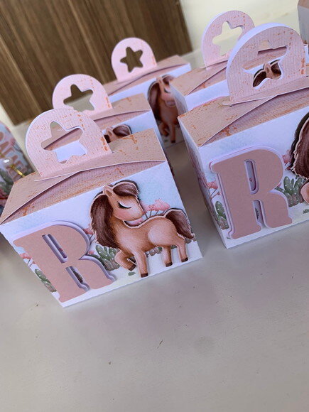 Kit 60 Lembrancinhas Cowgirl