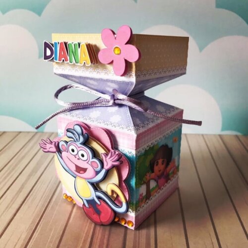 Kit 60 Lembrancinhas Dora Aventureira