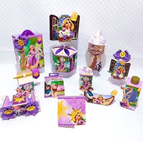 Kit 60 Lembrancinhas Enrolados
