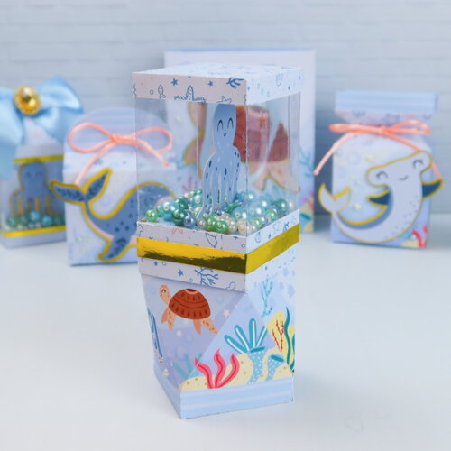 Kit 60 Lembrancinhas Fundo do Mar