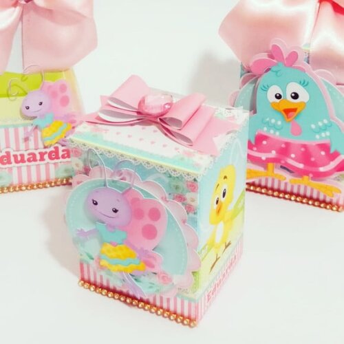 Kit 60 Lembrancinhas Galinha Pintadinha