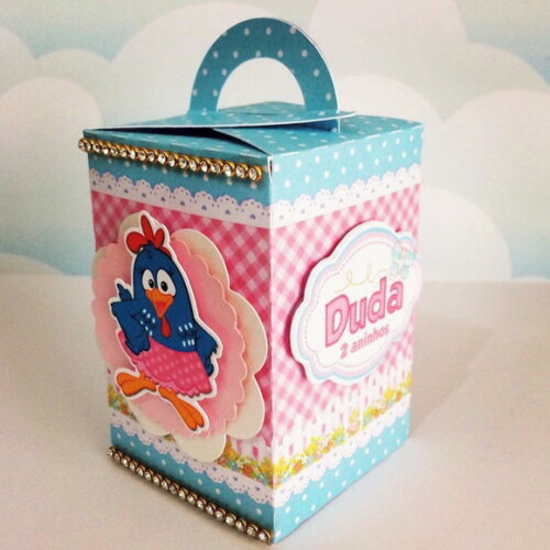 Kit 60 Lembrancinhas Galinha Pintadinha