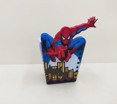 Kit 60 Lembrancinhas Homem Aranha