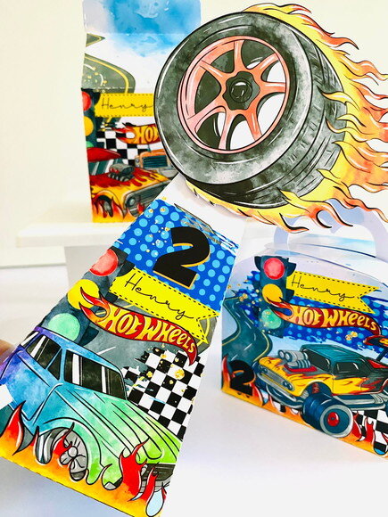 Kit 60 Lembrancinhas Hotweels