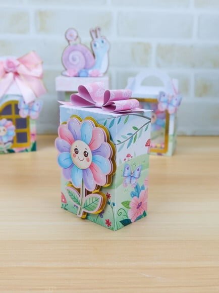 Kit 60 Lembrancinhas Jardim Encantado