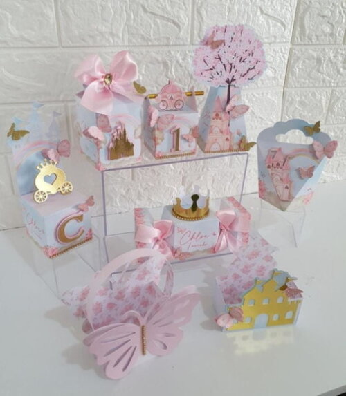 Kit 60 Lembrancinhas Jardim Encantado