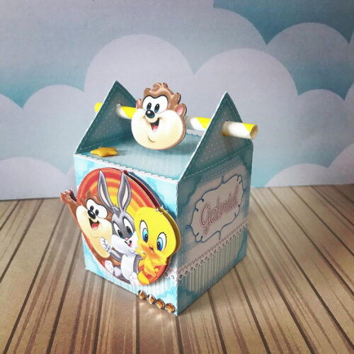 Kit 60 Lembrancinhas Looney Tunes