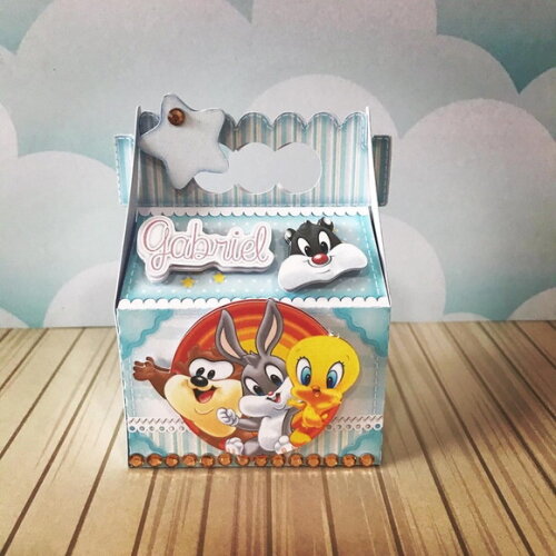 Kit 60 Lembrancinhas Looney Tunes