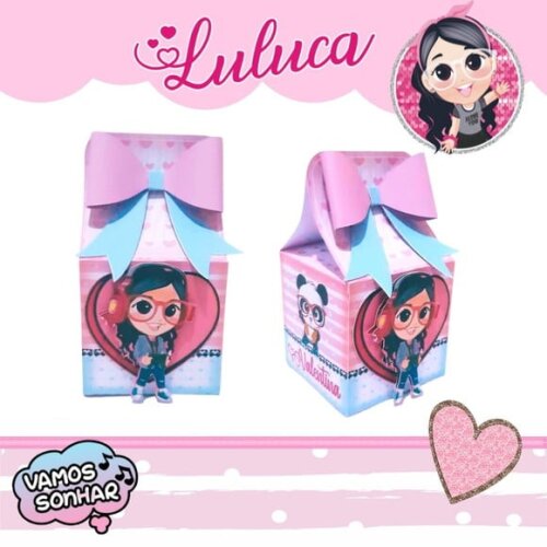 Kit 60 Lembrancinhas Luluca