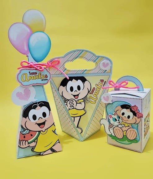 Kit 60 Lembrancinhas Magali