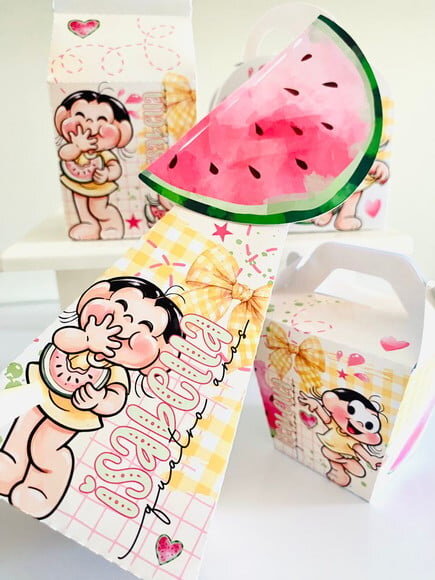 Kit 60 Lembrancinhas Magali