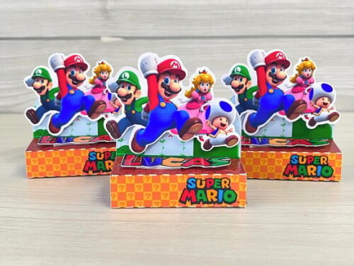 Kit 60 Lembrancinhas Mario Bros