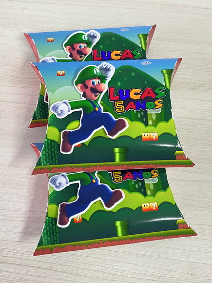 Kit 60 Lembrancinhas Mario Bros