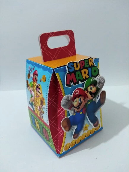Kit 60 Lembrancinhas Mario Bros