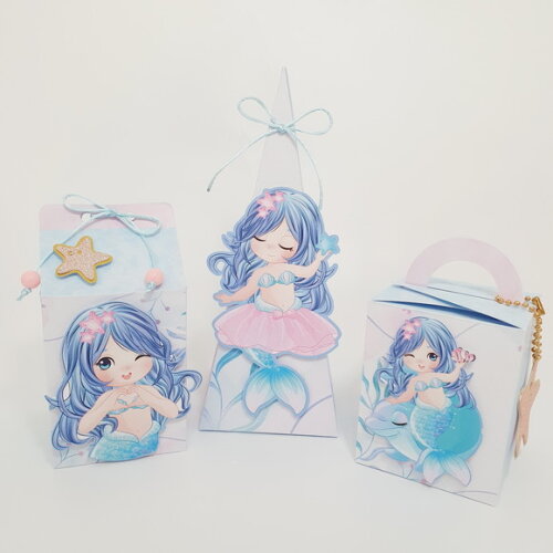 Kit 60 Lembrancinhas Sereia