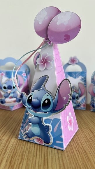 Kit 60 Lembrancinhas Stitch