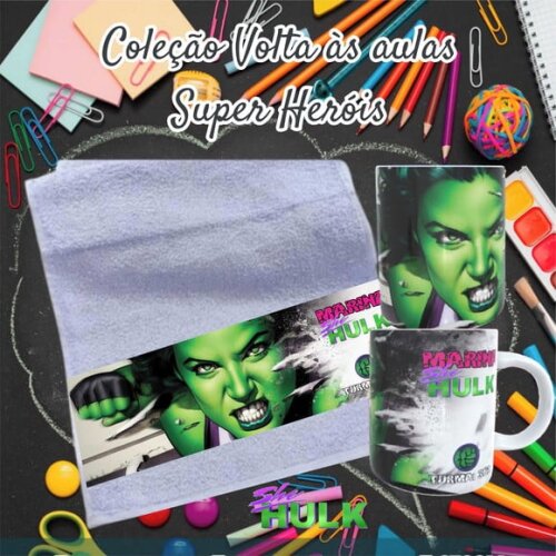 Kit Toalhinha com Garrafa Personalizada