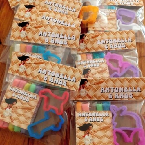 Lembrancinha Kit Massinha de Modelar - Qualquer Tema