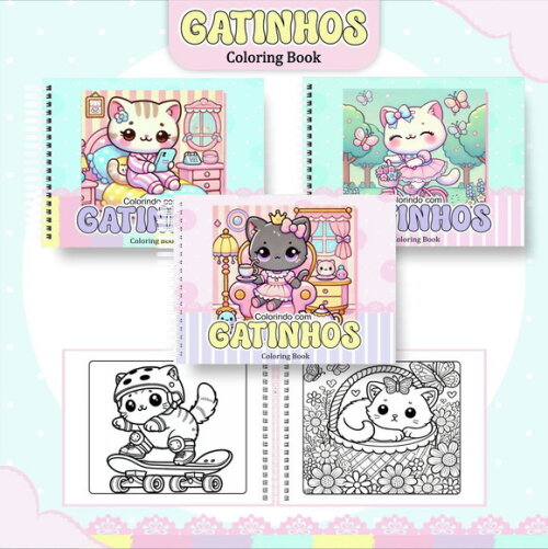 Livro de Colorir A5 50 Folhas