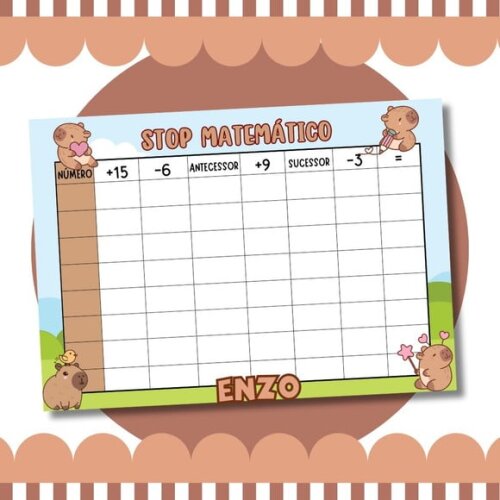 Livro Diversão Capivara