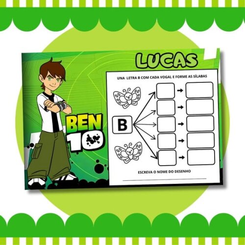 Livro Diversão Ben 10
