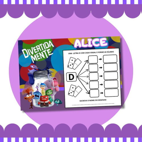Livro Diversão Divertidamente