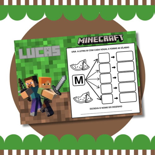 Livro Diversão Minecraft