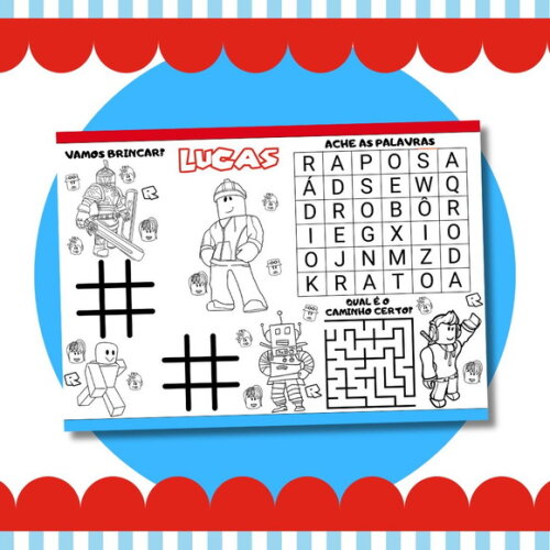 Livro Diversão Roblox