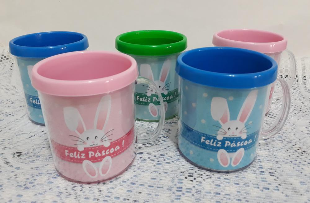 Caneca acrilica Páscoa