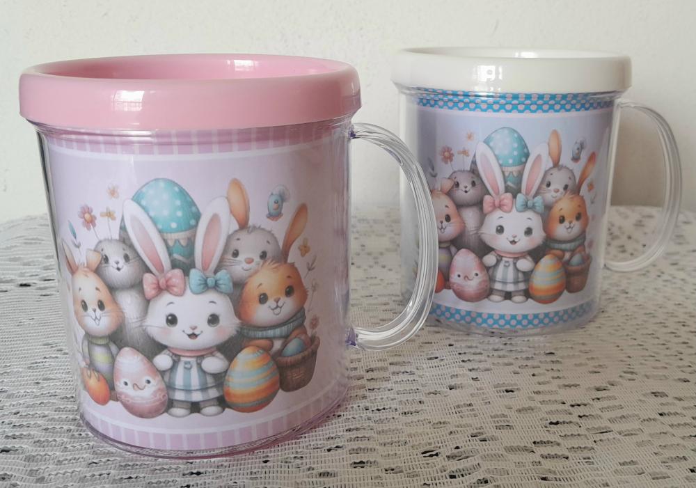 Caneca acrilica Páscoa