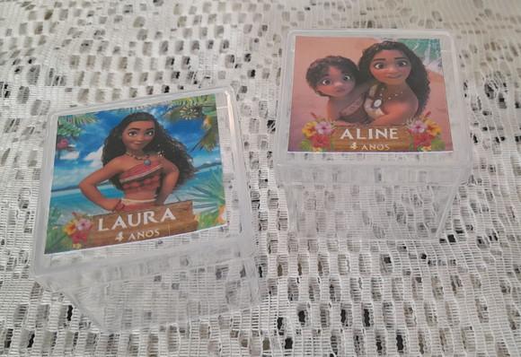 Caixinha Acrilica 5 x 5 Moana