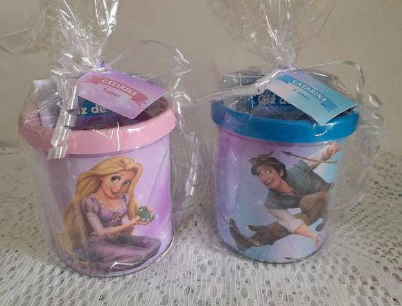 Caneca Acrílica Personalizada Rapunzel