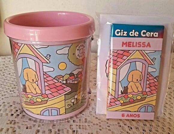 Caneca com Kit Colorir Bobbie Goods