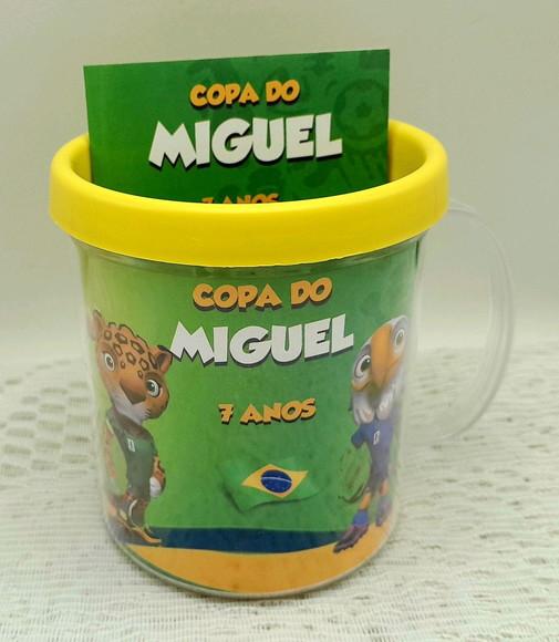 Caneca Copa do Mundo 2026 com Tabela dos Jogos