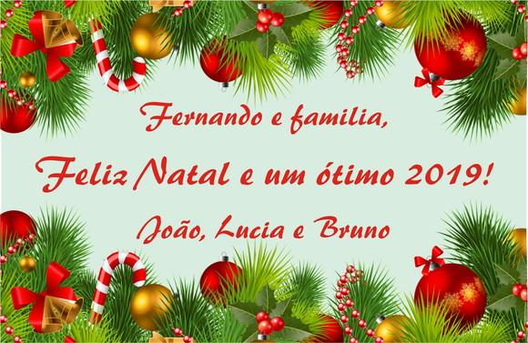 Cartão de Natal