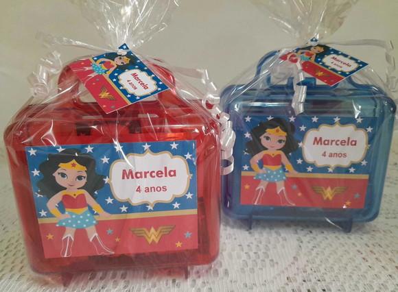 Lembrancinha Aniversário Mulher Maravilha