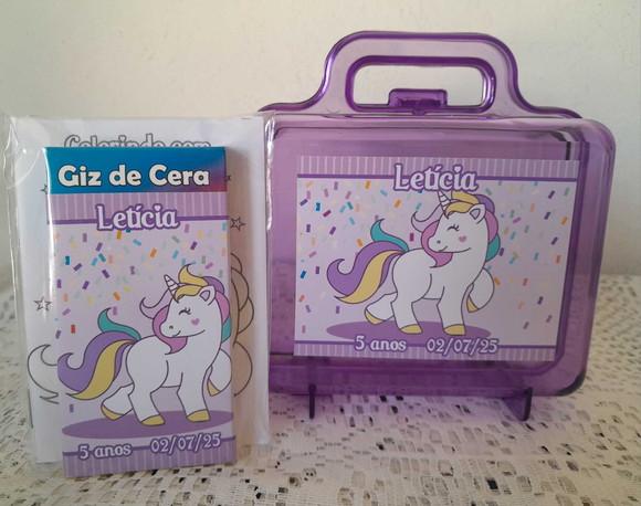 Lembrancinha Aniversário Unicórnio