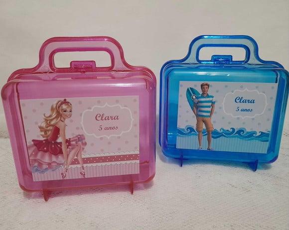 Lembrancinha Barbie e Ken