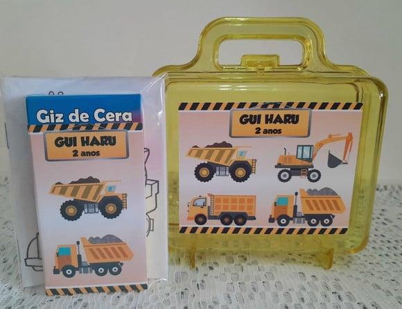 Lembrancinha Construção - 30 Unidades