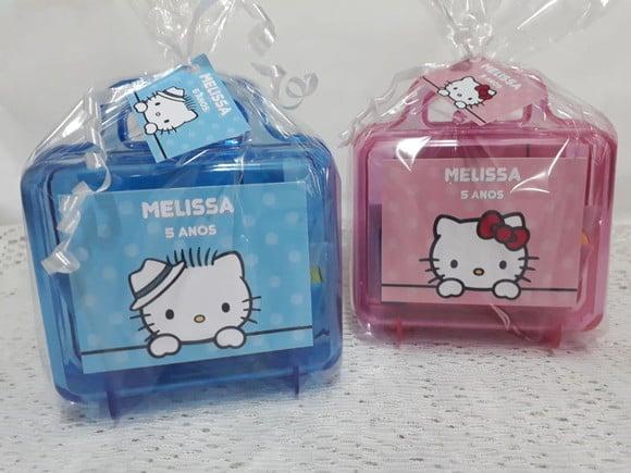 Lembrancinha de Aniversário Hello Kitty - 24 unidades