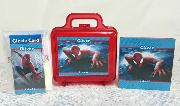 Lembrancinha de Aniversário Homem Aranha - 20 Unidades
