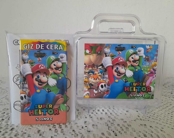 Lembrancinha de Aniversário Mario Bros
